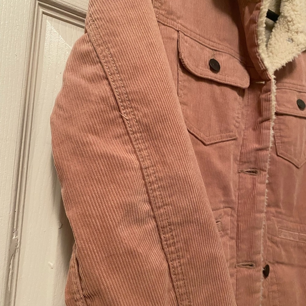 Gap Factory Vintage Denim Sherpa Jacket Size XS - Picture 7 of 14